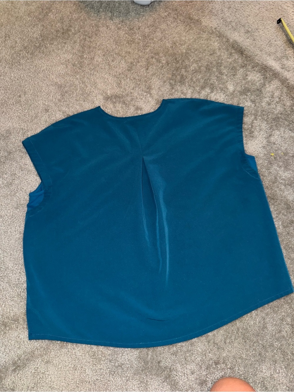 DOLAN Caribbean Blue V-Neck oversized scrub top XLarge - Picture 2 of 8